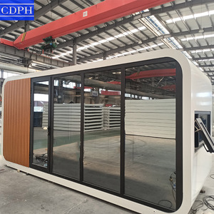 Cabine préfabriquée intelligente de luxe CDPH 2024, nouvelle mode, maison préfabriquée, <span class=keywords><strong>tente</strong></span> de glamping pour vivre - Product Image 4