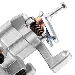 <span class=keywords><strong>Kit</strong></span> <span class=keywords><strong>de</strong></span> réparation d'étrier <span class=keywords><strong>de</strong></span> <span class=keywords><strong>frein</strong></span> arrière Yamaha Rhino 450/660 06-09 avec rotor pour freins <span class=keywords><strong>de</strong></span> <span class=keywords><strong>moto</strong></span>, aluminium argenté - Product Image 3