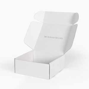Factory Customized Single Wall B-flute 3 Layer Cardboard Corrugated Shipping Mailing Postal Carton <b>Box</b> - Product Image 5