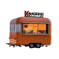 Camion de restauration mobile, café itinérant, caravane bar, chariot à glaces, camion de mariage, bar à bière mobile, remorque à café, bar mobile, espace réservé pour le café