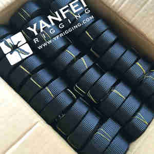 25mm 250kg Đen cam khóa dây đai Ratchet Tie xuống dây đai, tải hạn chế dây đeo, cam khóa dây đai - Product Image 6