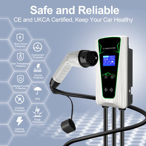 Smart Type 2 EV Charger <span class=keywords><strong>Wall</strong></span> <span class=keywords><strong>Box</strong></span> <span class=keywords><strong>stazione</strong></span> <span class=keywords><strong>di</strong></span> <span class=keywords><strong>ricarica</strong></span>-Rapid EV WallbBox 32 AMP 22kw IP67 <span class=keywords><strong>stazione</strong></span> per auto elettrica con scheda RFID - Product Image 2