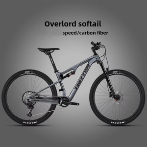 Bicicleta de Montaña OVERLORD de Fibra de Carbono con Suspensión Completa y Transmisión, 29 / 27.5 Pulgadas, para Ciclismo HS y LW, Sistema de Cambios de 12 Velocidades para Adultos - Product Image 3