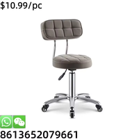 Chaise de bar pivotante confortable en acier de haute qualité pour l'école, l'intérieur et le jardin
