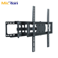 Dudukan TV Dinding Artikulasi Kuat untuk Layar 32-70 Inch, Kapasitas 45kg, VESA 400x400, Dapat Diputar, Dapat Dimiringkan, Lengan Ekstensi
