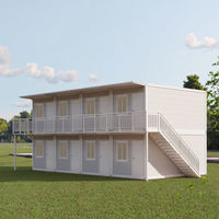 Maison préfabriquée de qualité industrielle à montage rapide, maison préfabriquée robuste pour les projets de construction