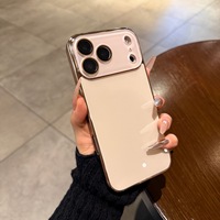 Coque de protection intégrale en verre trempé premium avec protection d'objectif d'appareil photo pour iPhone 17 16 15 14 13 Plus Pro Max