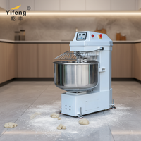 Industriële deegkneedmachine met kantelbare kop voor bakkerijen, pizza en brood