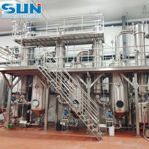 كفاءة في استخدام الطاقة ثلاثة تأثير معدات تركيز لعصير جوز الهند فراغ المكثف - Product Image 1