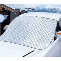 HUILONG Housse de voiture universelle pour sports de plein air, protection contre la neige, le gel et le froid, couverture complète, hiver, épaissie