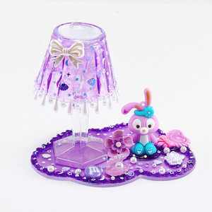 Mushroom Shape Night Light With <b>Led</b> Light Source <b>Battery</b> Operated Tap Control For Kids Girl Craft Kit - Product Image 5