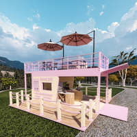 Conteneur mobile préfabriqué personnalisé de 20 pieds pour restaurant et café, bar avec panneaux sandwich en acier, design moderne, écologique