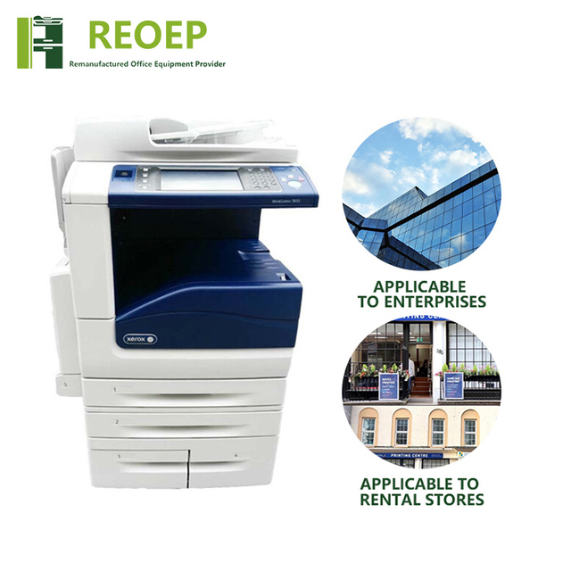 REOEP A3 All in One Laser Remanufactured Photocopier Machine for Xerox C7835 C7845 C7855 Printer