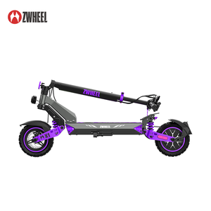 Scooter Eléctrico Plegable de Aleación de Aluminio para Adultos, Fabricado en China, con Ruedas de 10 Pulgadas, 48V, Portátil - Product Image 5
