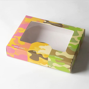 Tùy chỉnh cửa sổ phim hoạt hình đồ chơi bao bì hộp giấy màu, kỳ nghỉ Hộp quà tặng hộp hiển thị, cửa sổ trong suốt hộp kẹo - Product Image 5