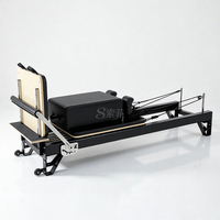 Appareil de musculation en aluminium facile à ranger à la maison, machine d'entraînement pliable, machine de Pilates pliable, Reformer de Pilates pliable