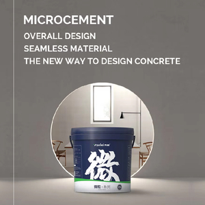 <span class=keywords><strong>Peinture</strong></span> pour <span class=keywords><strong>sol</strong></span> en microciment gris de style industriel, revêtement écologique - Product Image 6