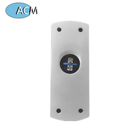 Botón de Salida de 12V de Acero Inoxidable, Sensor Infrarrojo Sin Contacto, Botón de Salida para Control de Acceso, Botón de Empuje para Salida de Puerta