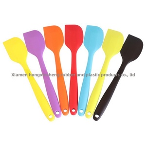 Grande et petite spatule en silicone monobloc de qualité alimentaire, résistante aux hautes températures et adaptée au four, pour la pâtisserie et la crème – Offre spéciale - Product Image 5