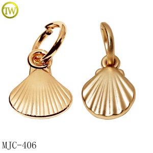 Logo personalizzato di fabbrica etichette di stelle marine accessori per costumi da bagno in metallo <span class=keywords><strong>ciondolo</strong></span> in lega di metallo per Bikini placcato oro per reggiseno - Product Image 4