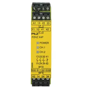 Pi lz 777355 güvenlik rölesi P2HZ X4P 24VDC 3n/o 1n/c yeni ve orijinal