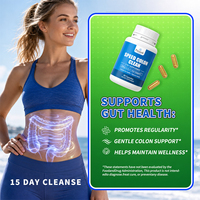 Perseek Speed Colon Clean 11-en-1 Capsules pour la Santé Intestinale Détox Naturelle du Côlon Soutien Digestif Complément Herbal Végétalien