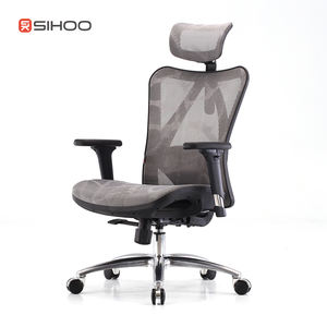 <span class=keywords><strong>Sihoo</strong></span> M57 Chaise de travail noire et grise Accoudoirs en PU 3D Siège de bureau Mobilier de bureau Chaises de bureau ergonomiques - Product Image 2