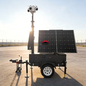 Sistema di Sorveglianza CCTV <span class=keywords><strong>Solare</strong></span> Compatto e Pieghevole su Rimorchio per Implementazione Rapida in Zone Montane Remote - Product Image 6