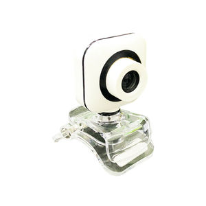 Cámara web USB 2.0 Plug and Play para PC con micrófono, color blanco - Product Image 1