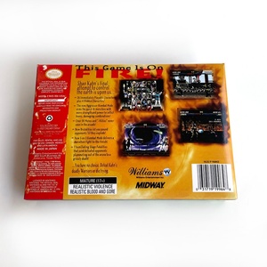 Boîte de remplacement pour cartouche de jeu Mortal Kombat en carton épais avec plateau pour N64 - Product Image 4