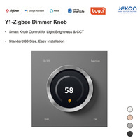 Tuya Zigbee Wall Dimmer Knob Tombol Mode Multifungsi On Off Mendukung Input Tegangan Lebar Global 110V hingga 250V