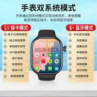 Nuevo Reloj Inteligente Unisex Android con Tarjeta 4G, Monitor de Frecuencia Cardíaca, Medición de Presión Arterial, Función NFC