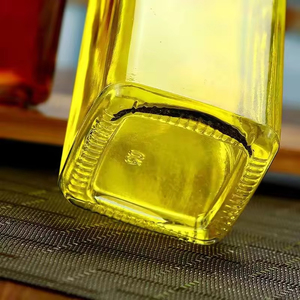 Transparent Lead-Free Luxury Glass Olive Oil Bottle 150ML 250ML 500ML Kitchen Oil Dispenser Daily Use for Food Packaging Sale - Product Image 6
