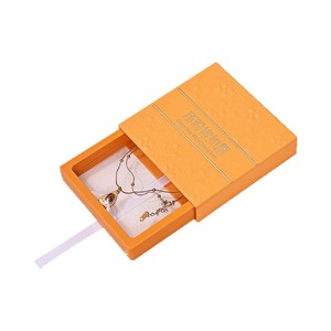 Floating Box Pull Out Gold Plated Jewelry Bracelet Storage Box Modern Rectangular Gift Packaging Zhejiang Origin A08 - Product Image 5