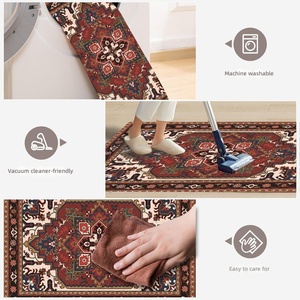 Alfombra de Tatami Plegable Antideslizante de Pelo Medio Cuadrado de Imitación de Cachemira para Dormitorio, Alfombra Nueva para Sala de Estar con Rayas, de Gran Área y Personalizable - Product Image 4