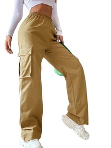 <span class=keywords><strong>Pantaloni</strong></span> Oversize tasche grandi <span class=keywords><strong>pantaloni</strong></span> Cargo paracadute donna Streetwear Vintage Hip Hop <span class=keywords><strong>pantaloni</strong></span> larghi <span class=keywords><strong>pantaloni</strong></span> sportivi Techwear - Product Image 2