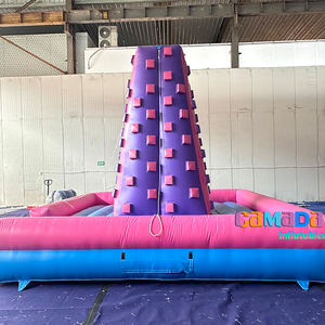 Nouveaux jeux de parc d'attractions de grande taille, jeux de mur d'escalade gonflable en roche, intérieur et extérieur, pour adultes et enfants - Product Image 5