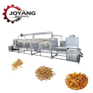 Automatique Industriel Noir Soldat Mouche Déshydratation Équipement Larves Séchage Rapide Vers De Farine Cuisson Micro-ondes Maggot Sèche Machine - Product Image 4