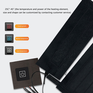 With Temperature Control Switch 5V 7.4V Usb 7 in 1 Heated Element Heating <strong>Pad</strong> for Vest Jackets Clothes - Product Image 3