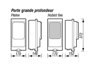 Boîte de distribution monophasée JINAO à protection contre les fuites, 2 modules, IP54, matériau ABS+PC, modèle JAB4 - Product Image 2