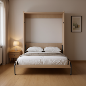 Lit Murphy vertical pliant de taille Queen, design moderne, mobilier de maison, vente en gros DB - Product Image 2