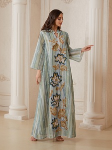 Abayas de Luxe pour Femmes Dubaï 2026 – Robe de Soirée Longue <span class=keywords><strong>Caftan</strong></span> Marocain Style Africain Musulman – <span class=keywords><strong>Djellaba</strong></span> - Product Image 4