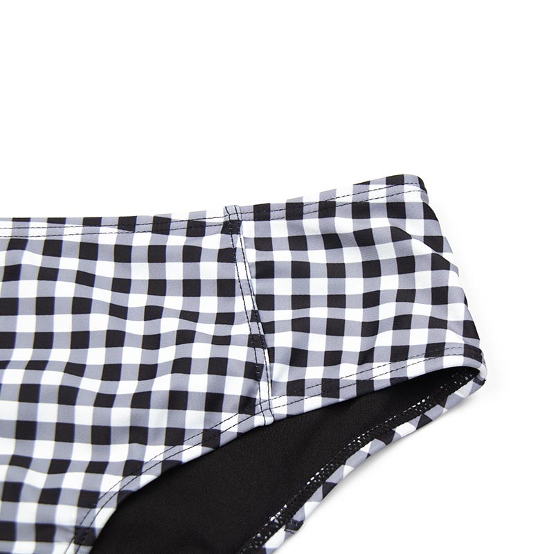 Hot sale two piece no shoulder sexy swimsuit bikini beach wear