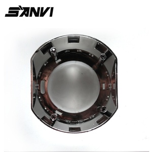 Sanvi 2.5 Inch Bi Xenon <b>Projector</b> Lens Bi Led&<b>laser</b> <b>Projector</b> Headlight S8 Shrouds Cover Chrome Shrouds to Fit Angel Eyes - Product Image 4