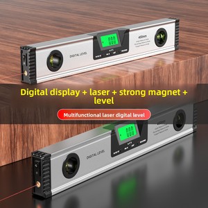 Livella Digitale Laser Multifunzione con Display, Strumento di Misurazione Elettronico con Forte Magnete per Livellamento - Ingrosso Fabbrica - Product Image 2