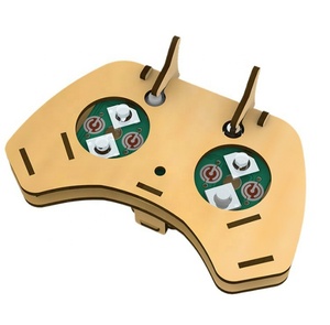 Sealand battlebot giáo dục bằng gỗ Robot RC xây dựng Kit tuổi 13 + câu đố Bộ dụng cụ làm từ gỗ - Product Image 4