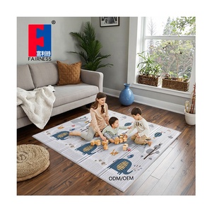 Fairness Xpe personnalisé enfants rembourré doux tapis de jeu Non toxique mousse jouet éducatif jeu de sol ramper bébé tapis de jeu - Product Image 4