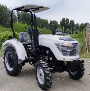 Tractor Agrícola Mini de Gasolina con Cabina Calefactada, Barra Antivuelco, Neumáticos Anchos, 25hp, 30hp, 40hp, 50hp, con Arado, Disco de Arado y Plow Tipo Deere - Product Image 3