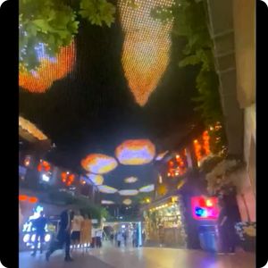 Bảng Quảng Cáo Điện Tử Màn Hình RGB 3024 P50 P100 RGB + W Màn Hình Lưới Led Trung Tâm Mua Sắm - Product Image 4