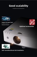 Projecteur laser 3LCD HD 1080P PT-LMZ425NC pour l'éducation et les entreprises, 4200 lumens ANSI, portable, batterie intégrée, zoom 1,2x, garantie 3 ans